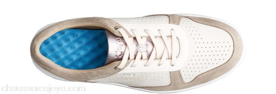 Joya Britt Mode Paniers Femmes – Beige/Blanc