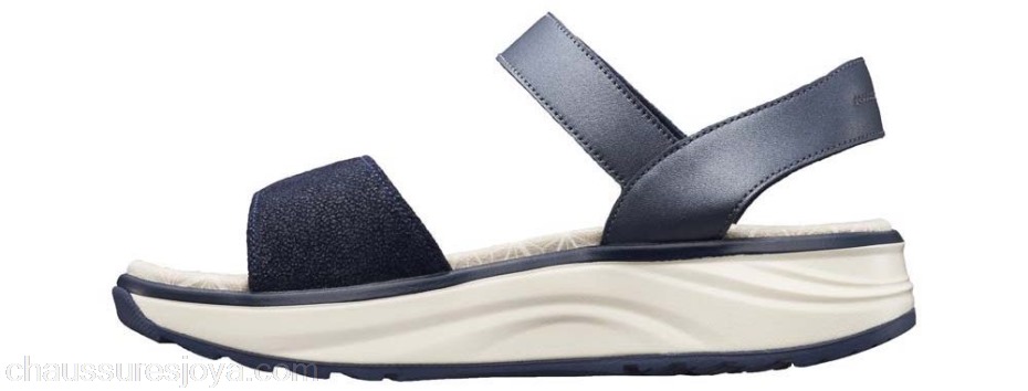 Joya Flores Sandales Femmes - Bleu Foncé