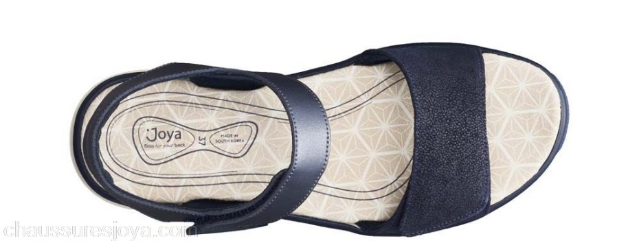 Joya Flores Sandales Femmes - Bleu Foncé