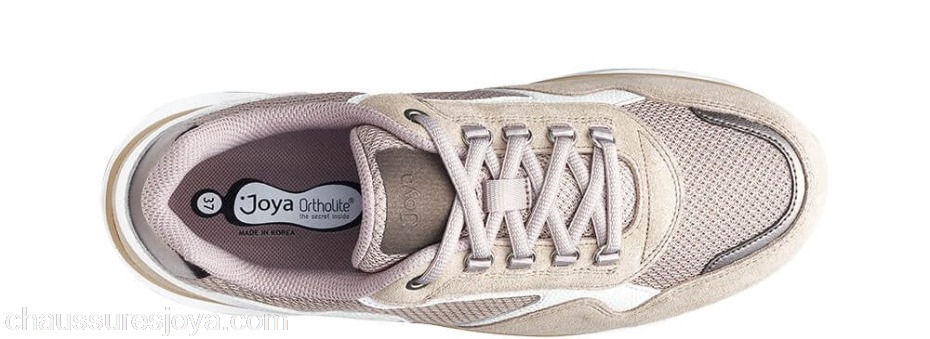 Joya Tina II Mode Paniers Femmes – Beige/Blanc